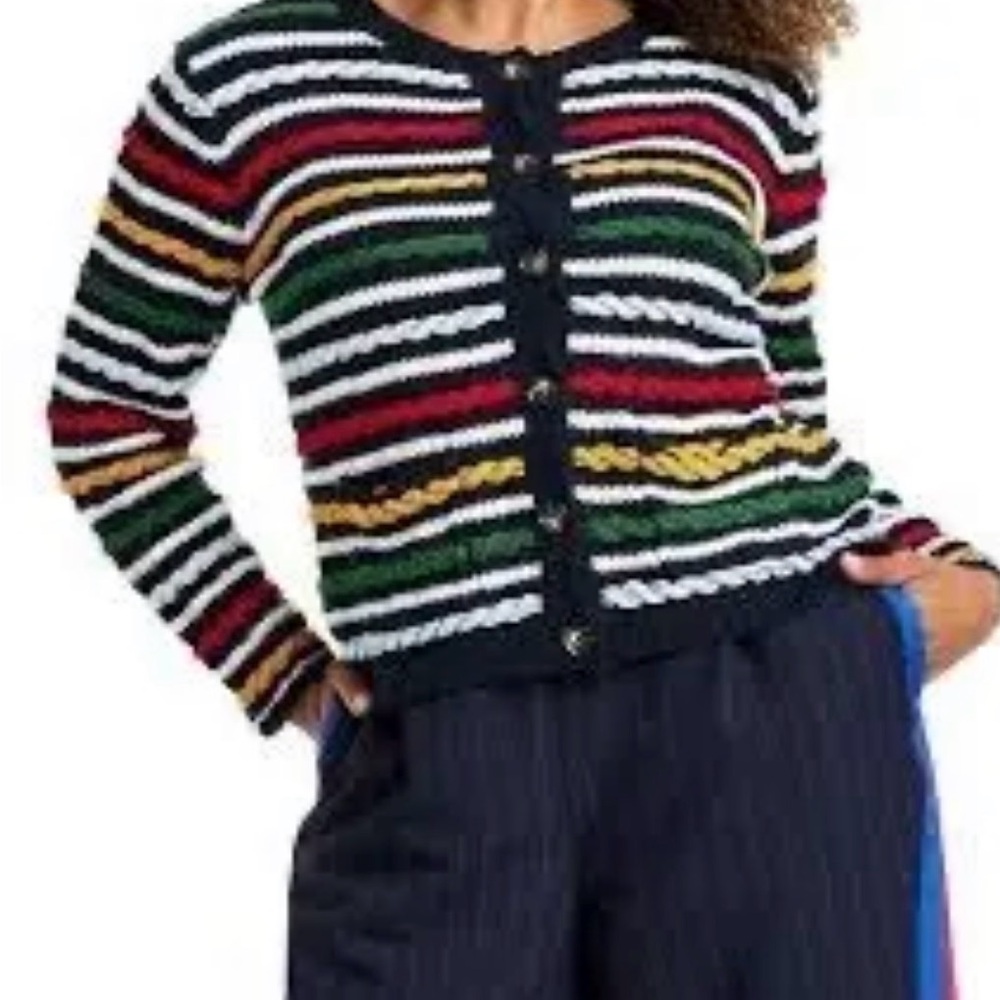 La Ligne for Target‎ Textured Striped Cardigan – Size 2XL
